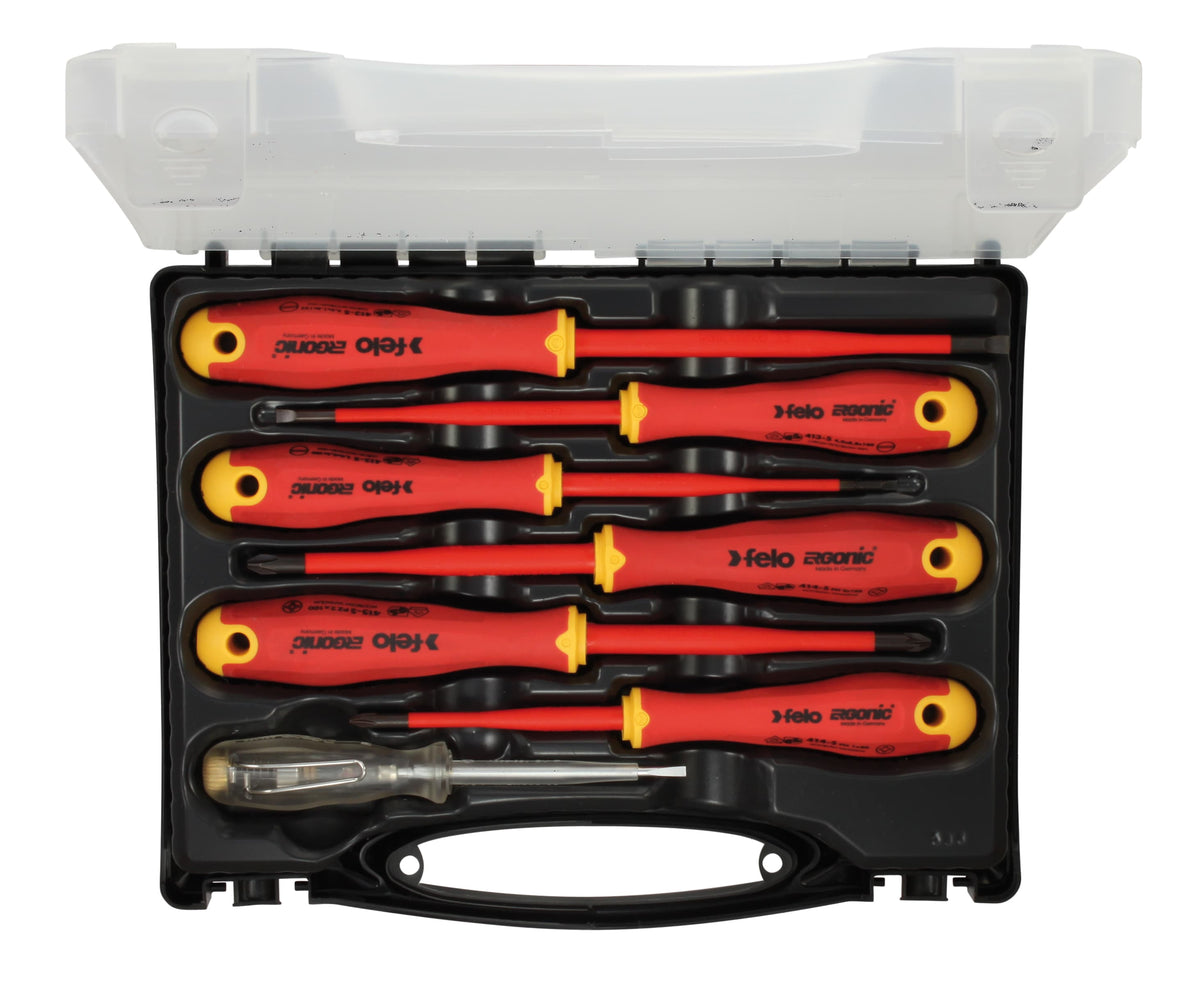 Felo Screwdriver ERGONIC VDE E-slim Set