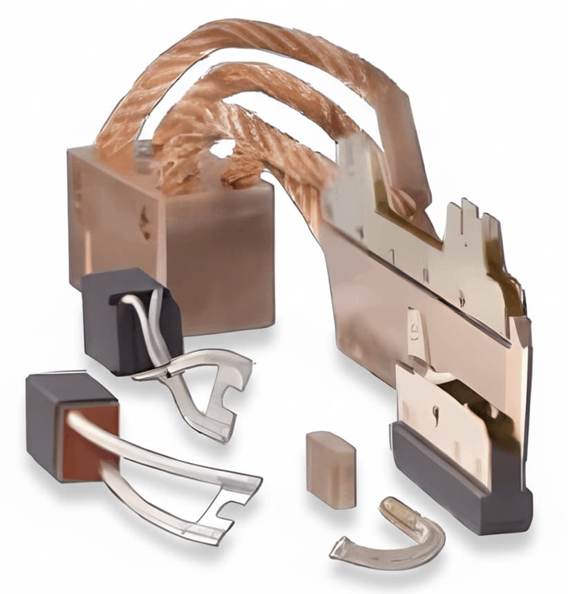 Bronzekohlen Magnetkupplungen 6 Stück