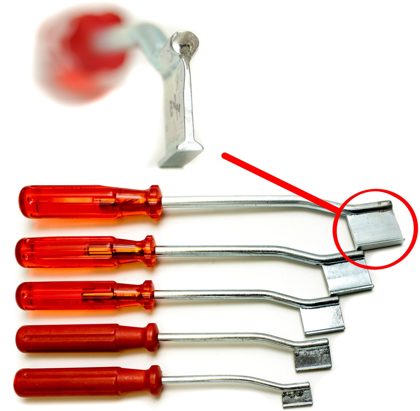 Groove mortiser NSW made of steel, with plastic handle