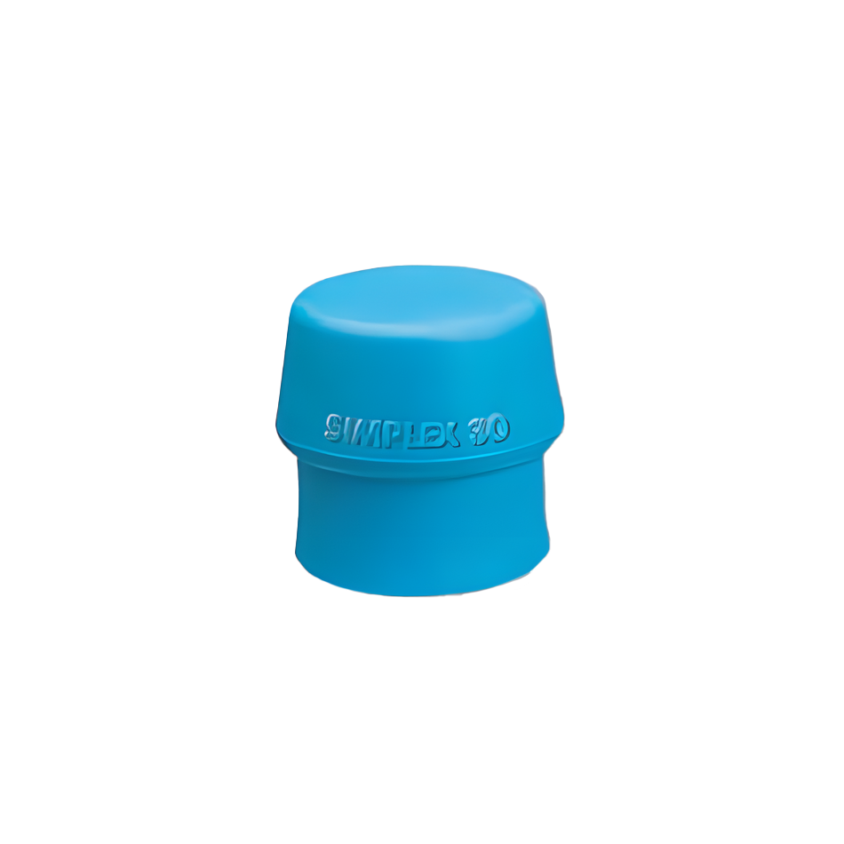 Halder - Schonhammer Simplex Einsätze: Weichgummi, TPE-soft, blau SSEWG