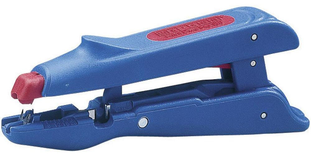 Stripping and crimping tool