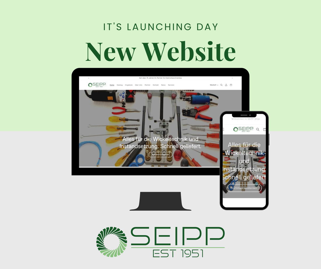 🚀 Unsere neue Website ist live: Modernes Design & neue B2B-Features bei SEIPP