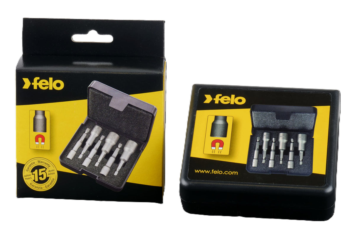 Felo Bit E 6.3 Socket Bit, magnetic