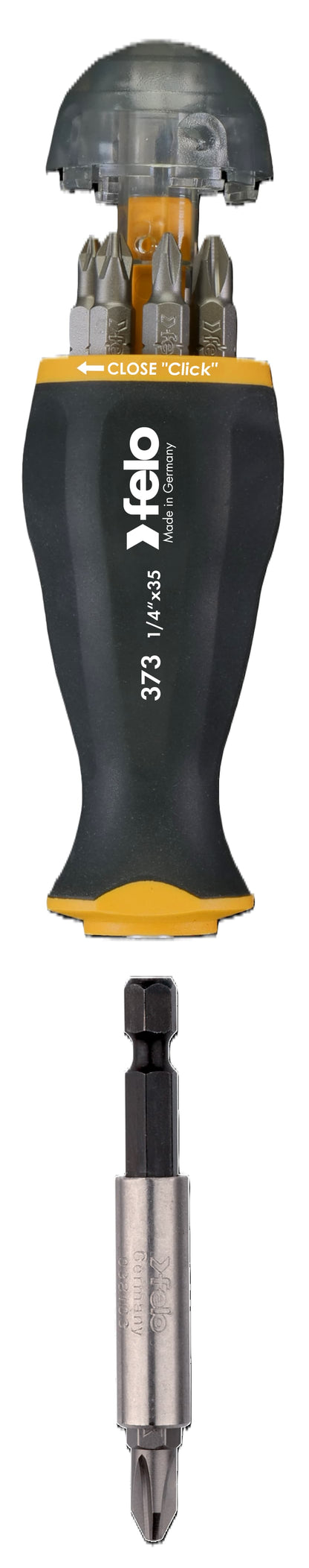 Felo Screwdriver Magazine Handle with Bit Holder
