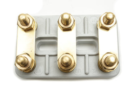 Clipboards according to DIN 46294, series K with 2 central, recessed mounting slots