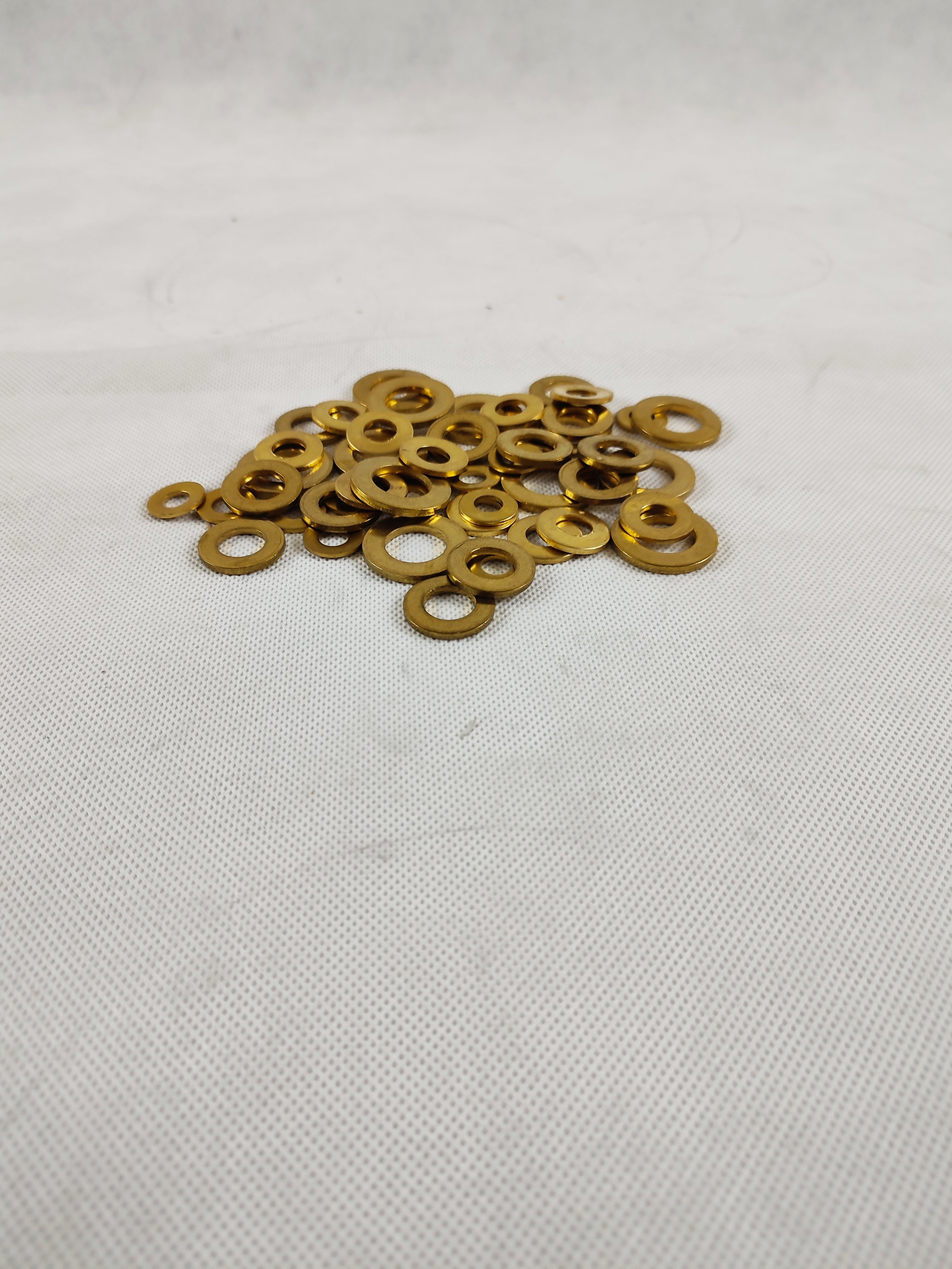 Brass - ring washers according to DIN 125