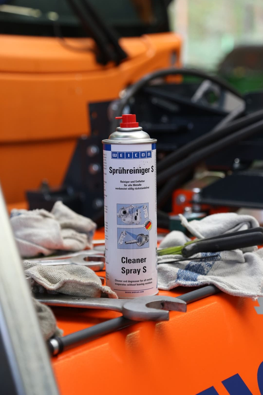 WEICON Sprühreiniger S – Rückstandsfreie Entfettung