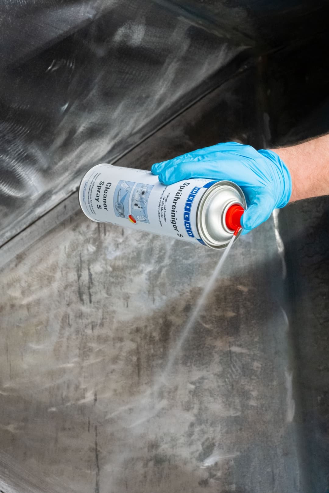 WEICON Sprühreiniger S – Rückstandsfreie Entfettung