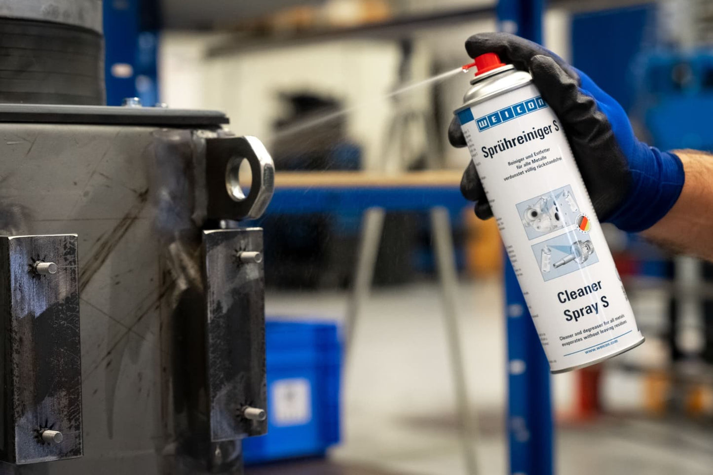 WEICON Sprühreiniger S – Rückstandsfreie Entfettung
