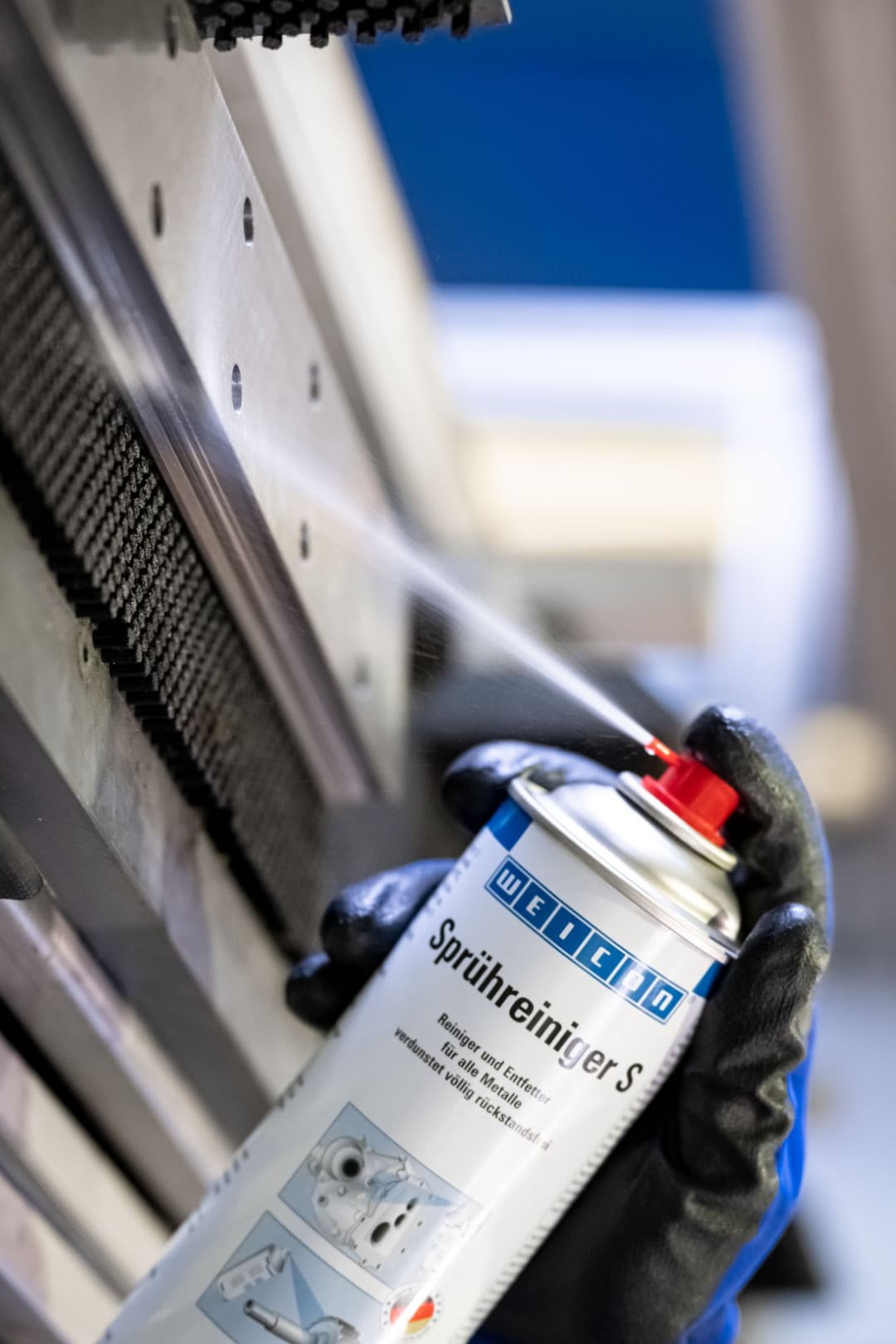 WEICON Sprühreiniger S – Rückstandsfreie Entfettung