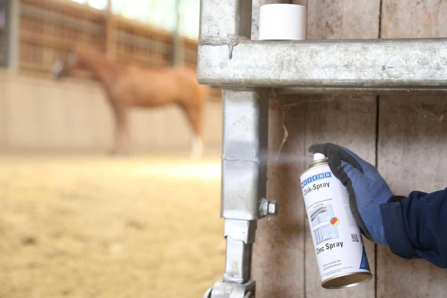 WEICON Zink-Spray: Kathodischer Langzeit-Korrosionsschutz