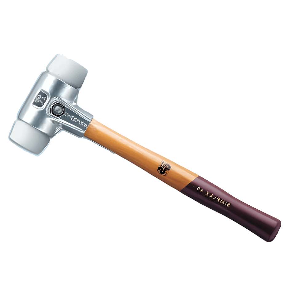 Halder - Schonhammer Simplex mit Aluminium-Spanngehäuse und Superplastik-Einsätzen SSLSP