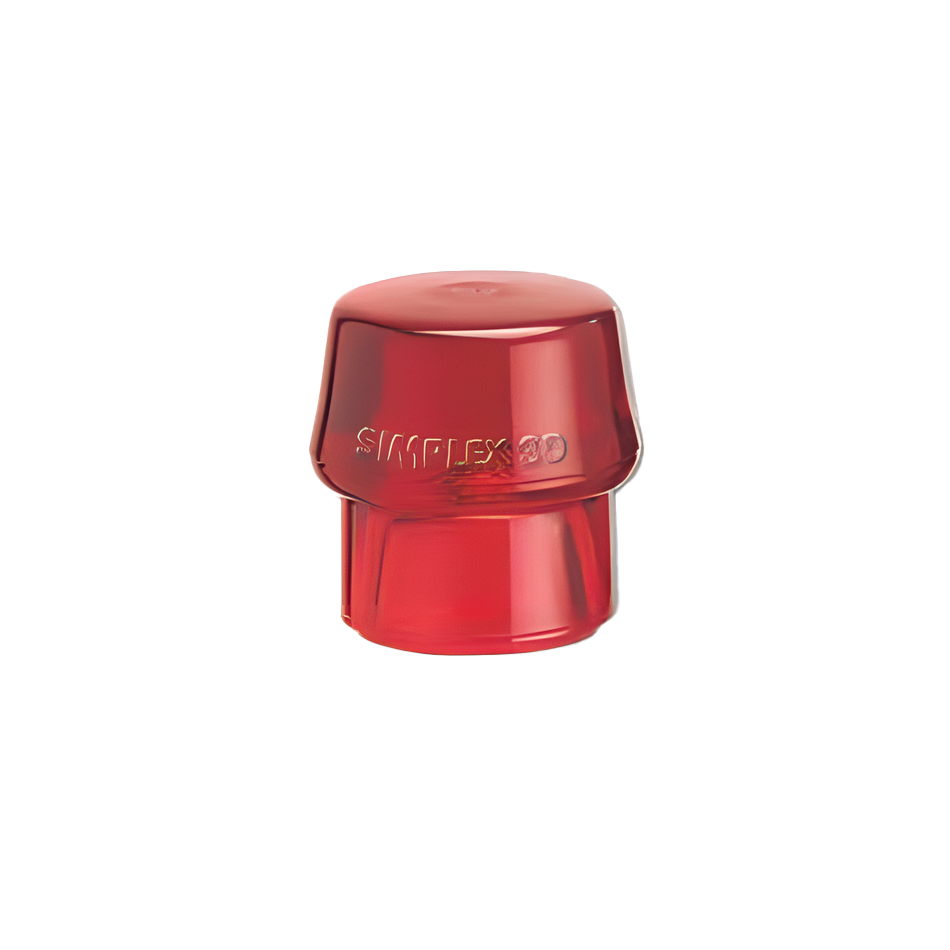 Halder - Schonhammer Simplex Einsätze: Plastik, rot SSEPL