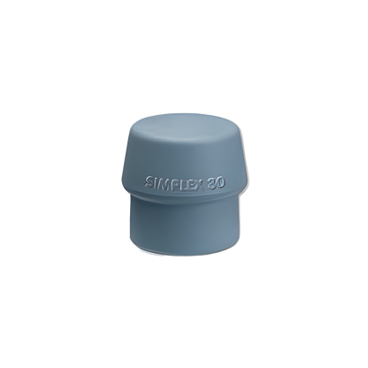 Halder - Schonhammer Simplex Einsätze: PVC TPE-mid, grau SSEPV