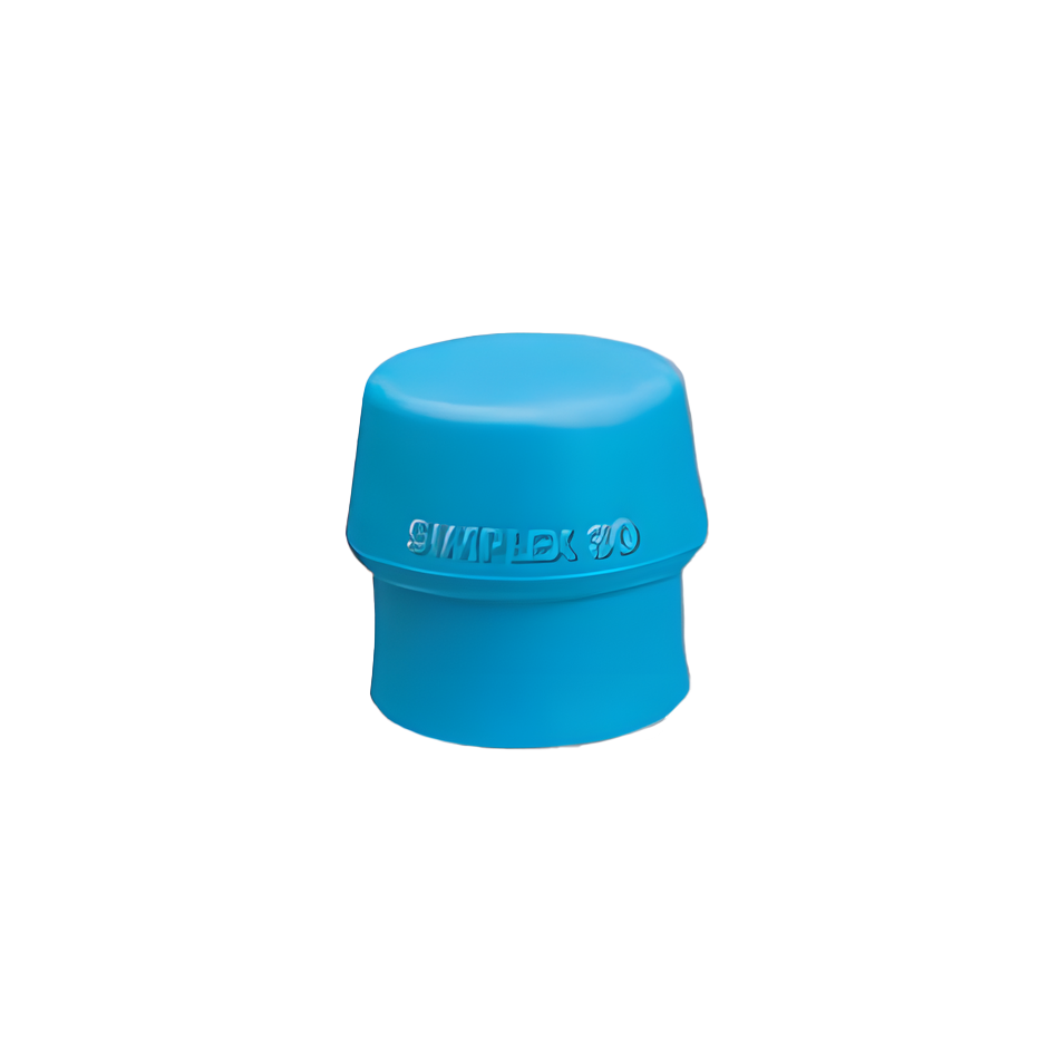 Halder - soft-faced mallet Simplex, inserts: soft rubber, TPE-soft, blue SSEWG