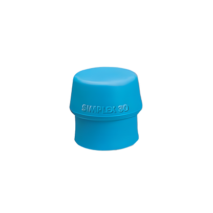 Halder - Schonhammer Simplex Einsätze: Weichgummi, TPE-soft, blau SSEWG