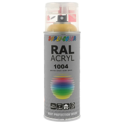 RAL Acrylic Spray Paint: Gloss Industrial Enamel