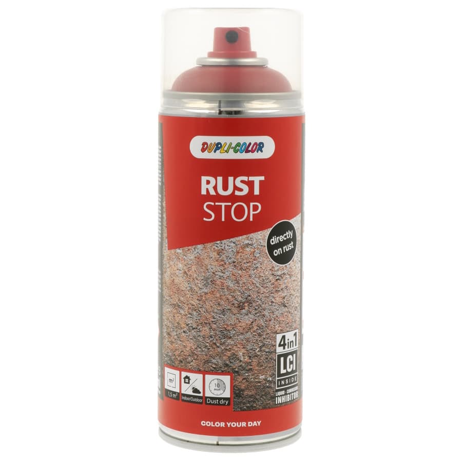 DUPLI-COLOR Rust Stop: 4-in-1 Rostschutzlack Glänzend in Spraydose