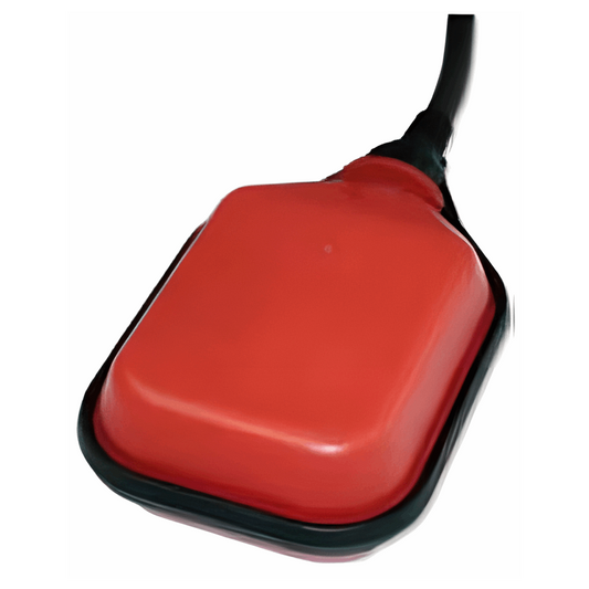 Schwimmschalter zum Leeren (rot)