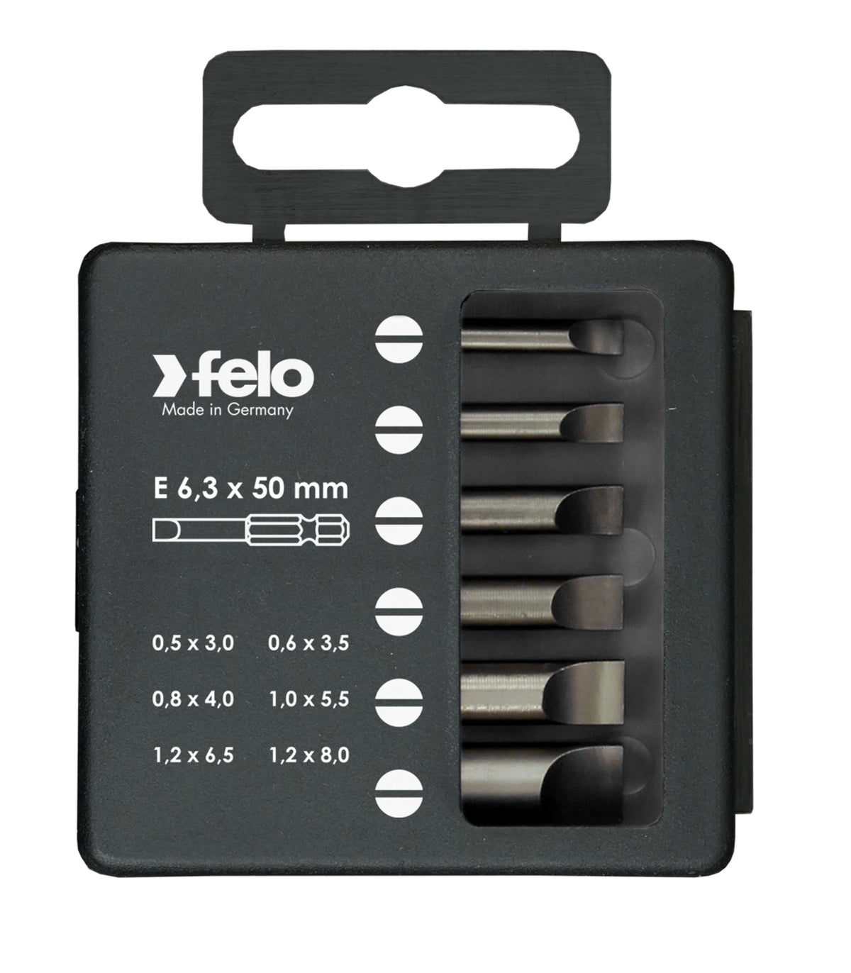 Felo Bit-Box Profi E 6,3 x 50 mm