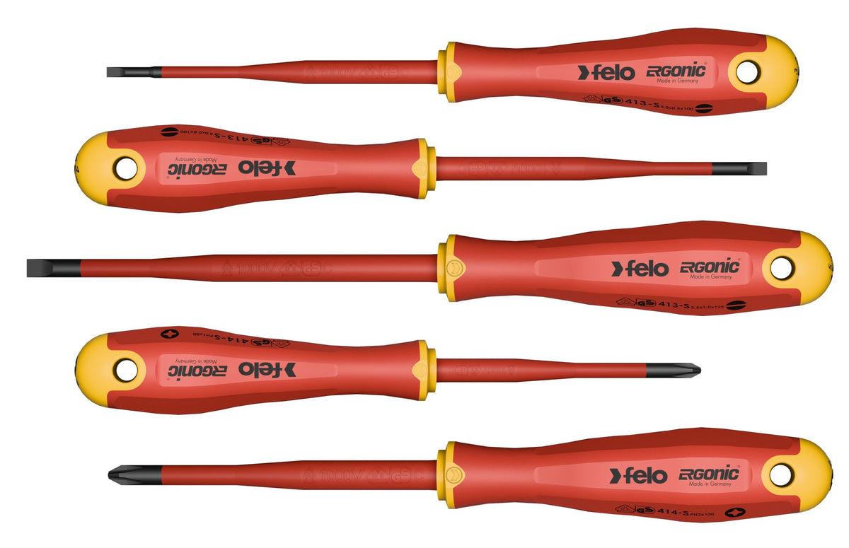 Felo Schraubendreher ERGONIC VDE E-slim Satz