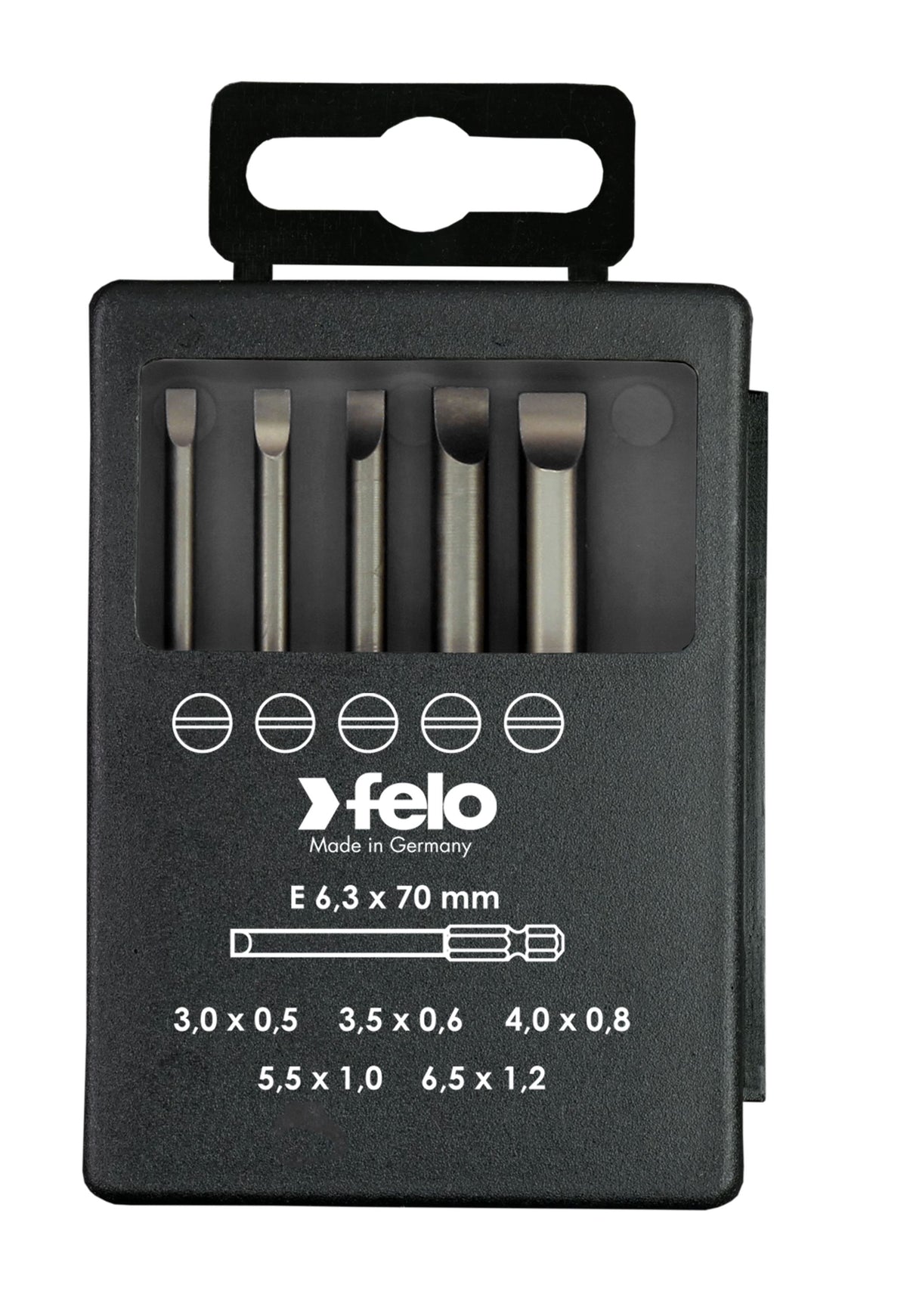 Felo Bit-Box Profi E 6,3 x 73 mm