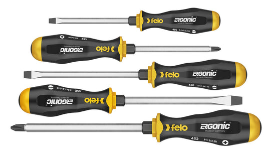 Felo Schraubendreher ERGONIC Schlagkappe Satz