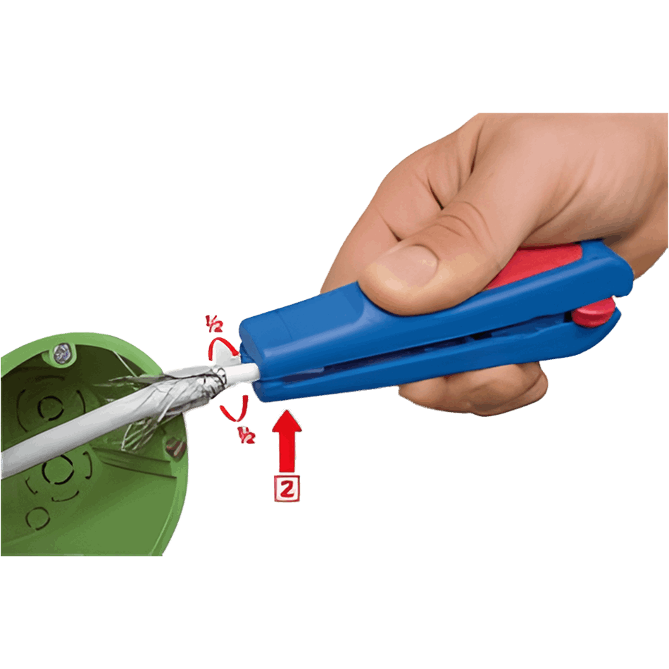 Abisolierwerkzeug Combi Coax