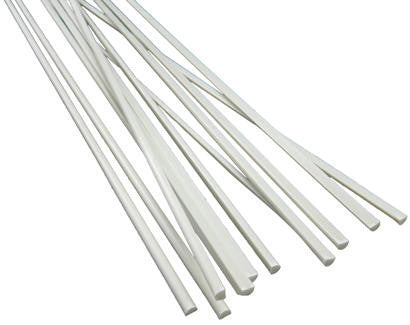 Groove sticks made of polyester glass